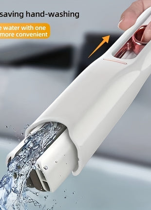Nueva mini fregona portátil autoapretable, fácil de lavar a mano sin esfuerzo