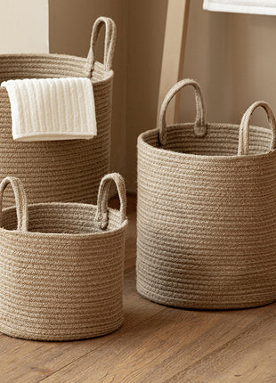 Laundry Basket Woven Cotton String