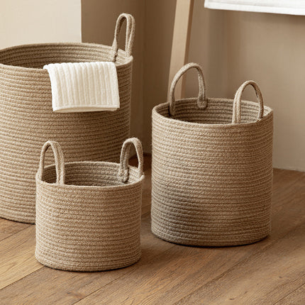 Laundry Basket Woven Cotton String