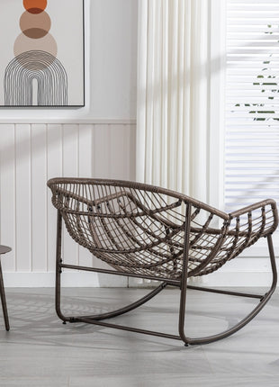 Outdoor Rattan Rocking Chair