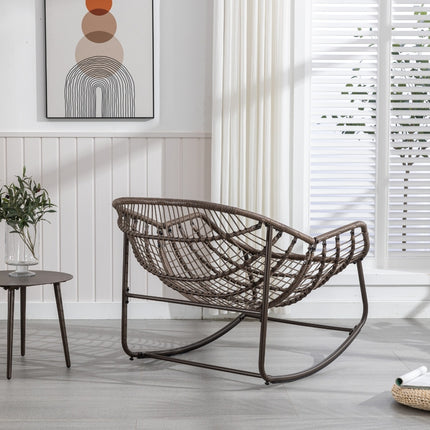 Outdoor Rattan Rocking Chair