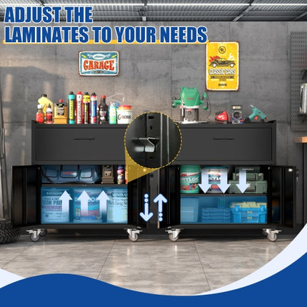 2-Door Garage Tool Cabinet