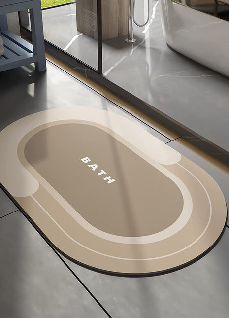 Alfombras de baño antideslizantes de moda para el hogar