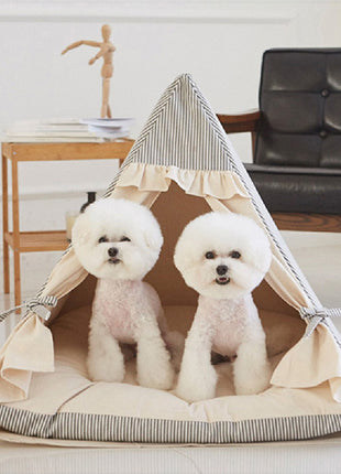 Warm Detachable Pet Bed