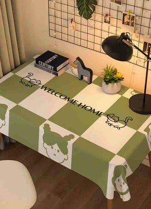 Cartoon Rectangular Tablecloth