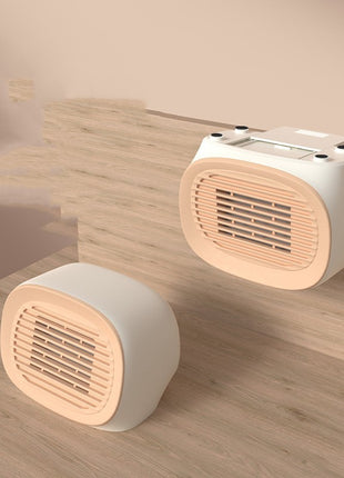 Small Desktop Warm Air Blower Home Office