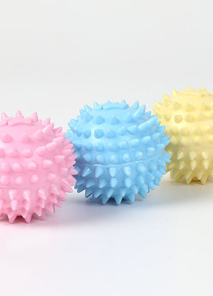 Juguete masticable para perros, pelota de goma interactiva