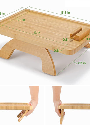 Bamboo Sofa Arm Tray