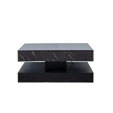 6.93IN High LED Coffee Table, Modern Coffee Table For Living Room