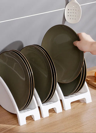Estante multifuncional para vajilla de cocina