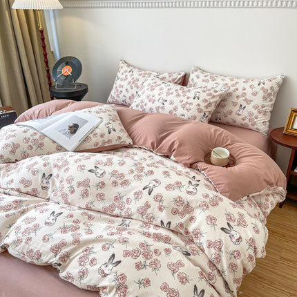 Jacquard 4-Piece Bedding Se