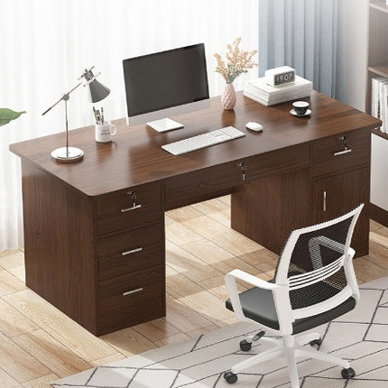 Office Table Simple Modern Home Desk Student Bedroom Integrated