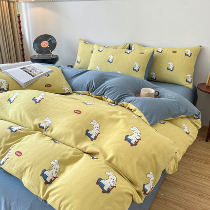 Jacquard 4-Piece Bedding Se