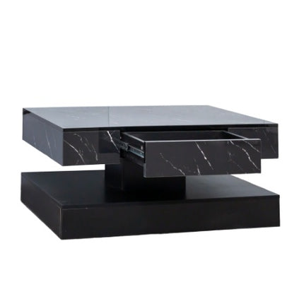 6.93IN High LED Coffee Table, Modern Coffee Table For Living Room