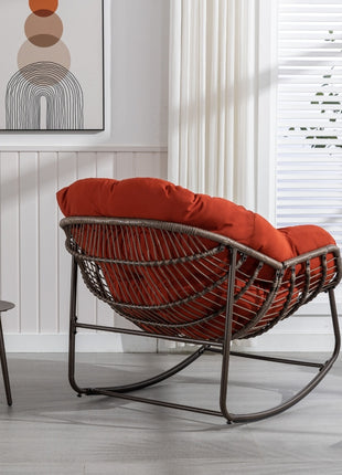 Outdoor Rattan Rocking Chair