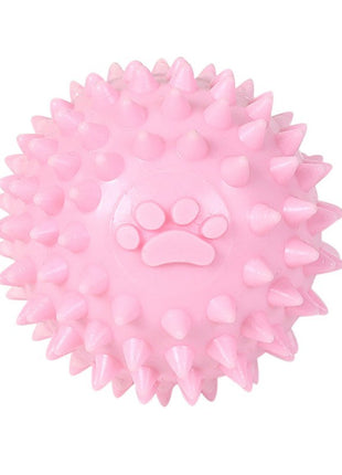 Juguete masticable para perros, pelota de goma interactiva