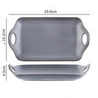 Gris de dos orejas rectangular