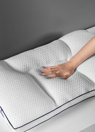 Almohada de soja antibacteriana y antiácaros que ayuda a dormir.