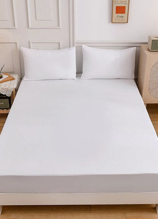 Sábanas de algodón para estudiantes, sábana ajustable, funda de almohada