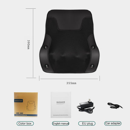 Almohada de masaje inteligente para el cuello con calefacción por infrarrojos para el hogar y la oficina