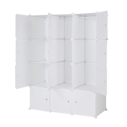 4-layer 12-compartment Rubik's Cube Wardrobe