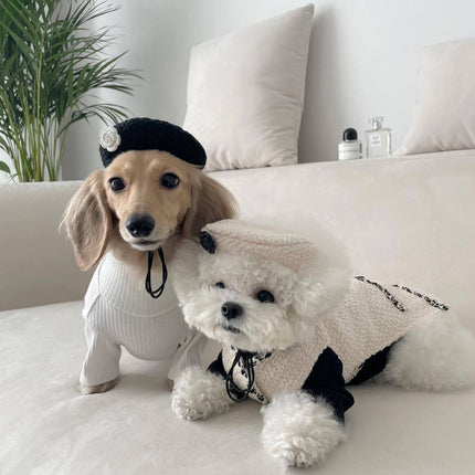 Accesorios para mascotas, perros y gatos, gorro de punto