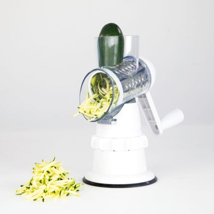 Cortador de verduras 3 en 1, accesorios de cocina manuales, rallador