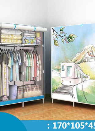 Dustproof Dorm Room Wardrobe
