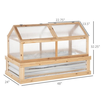 Outsunny Raised Garden Bed