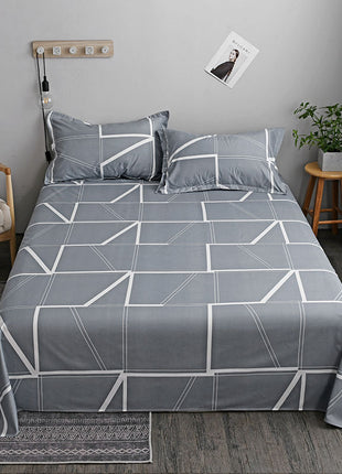 Washed Cotton Student Hostel Bed Sheets
