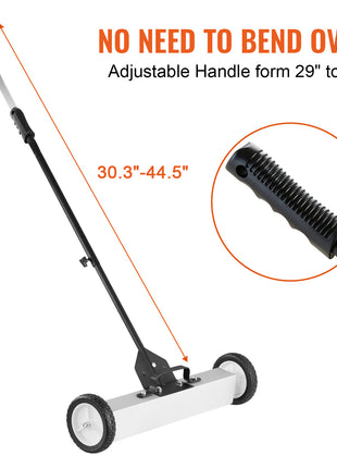 50-Lb Rolling Magnetic Sweeper
