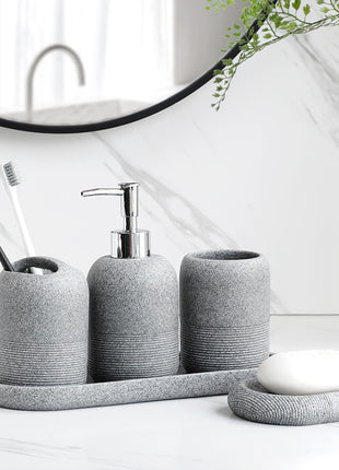 Hotel Bathroom Accessory Set