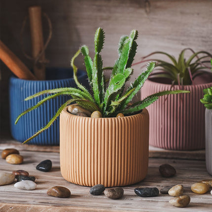 Creative Morandi Color Succulent Cylindrical Flower