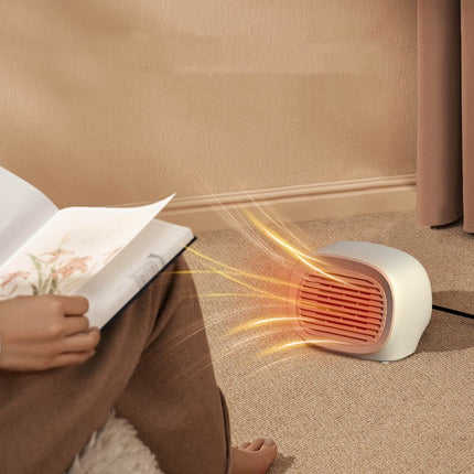 Small Desktop Warm Air Blower Home Office