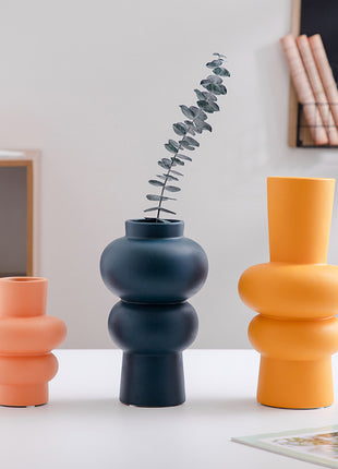 Ceramic Vase Flower Nordic Minimalist Living Room Decoration