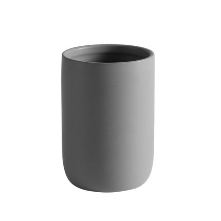 Matte Black Bathroom Accessory Set