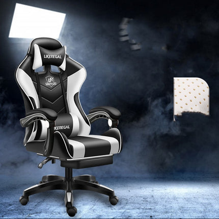 Silla de ordenador para oficina, juego tumbado, para casa